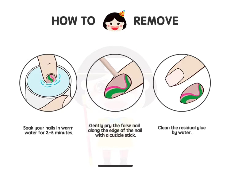 Luxury Press-On Nail Set – Long Lasting, Ultra-Gloss Gel Finish