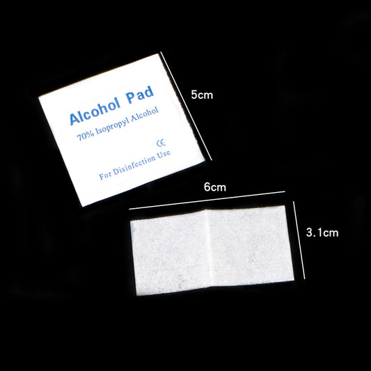 Press-On Nails Tool Kit | Glue Tabs, Wood Stick, Nail File, Alcohol Pad | Nail Prep Kit