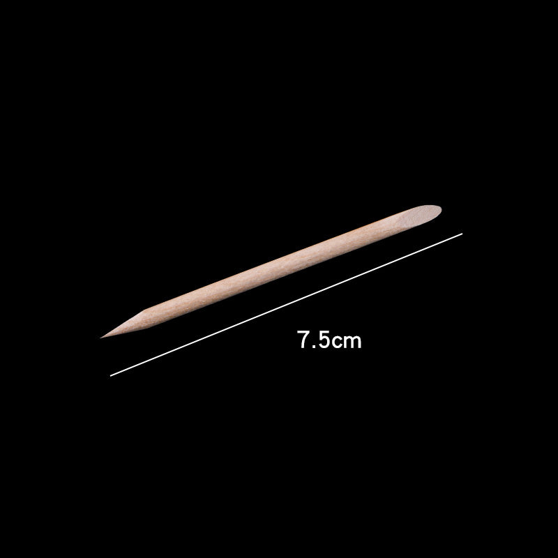 Press-On Nails Tool Kit | Glue Tabs, Wood Stick, Nail File, Alcohol Pad | Nail Prep Kit